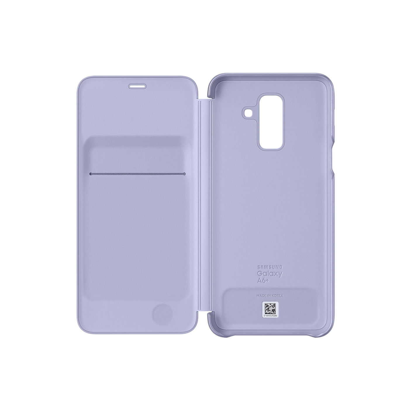 SAMSUNG Galaxy A6+ Wallet Cover Purple