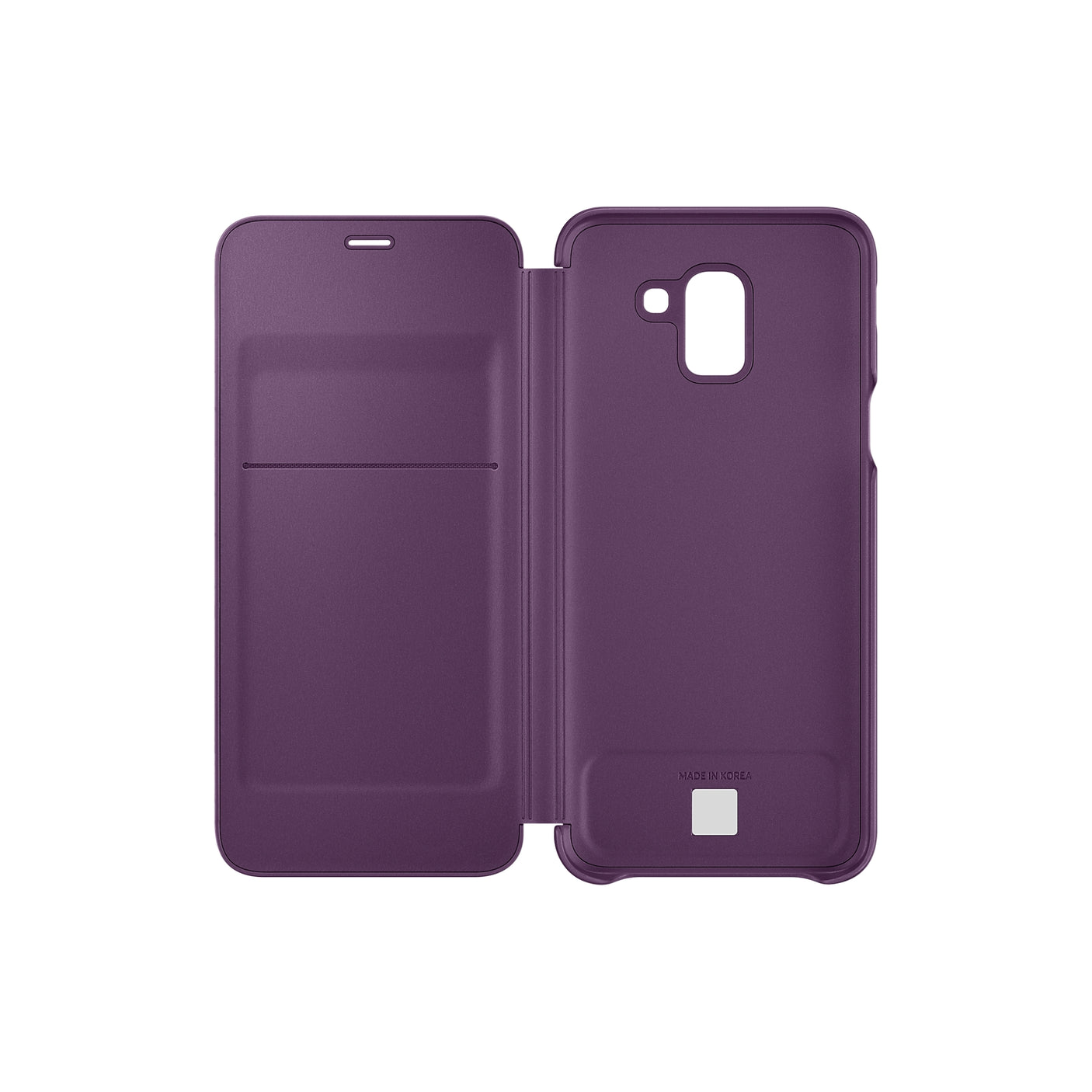 SAMSUNG Galaxy J6 Wallet Cover Purple
