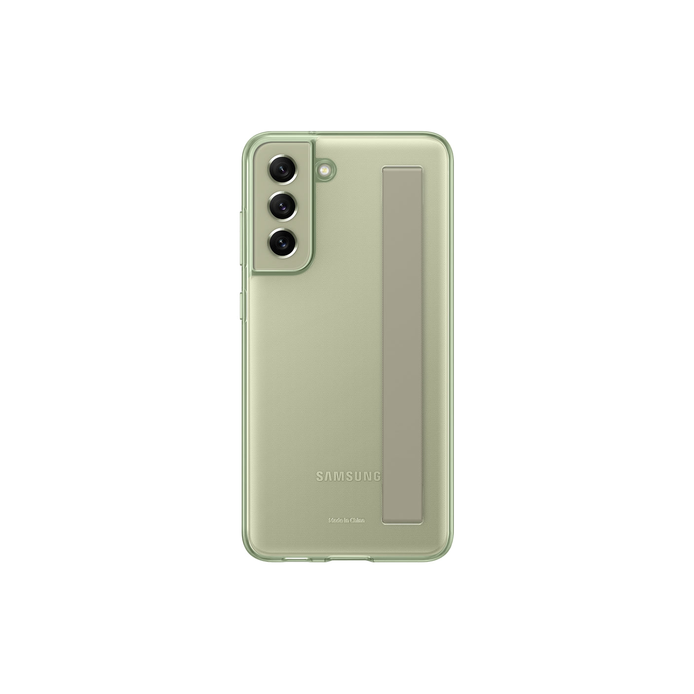 SAMSUNG Galaxy S21 FE Slim Strap Cover Olive