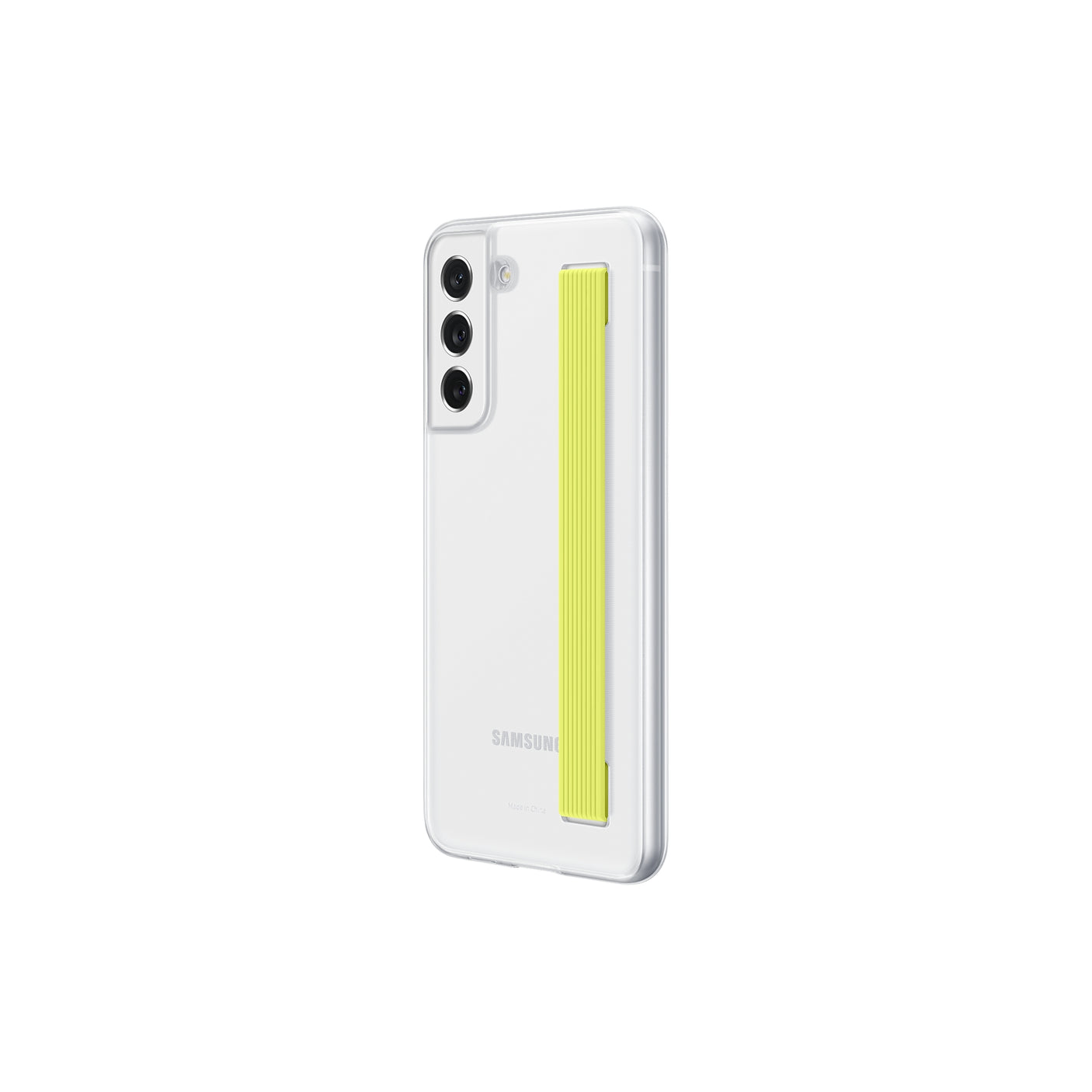 SAMSUNG Galaxy S21 FE Slim Strap Cover White