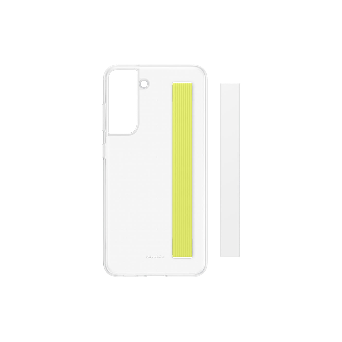 SAMSUNG Galaxy S21 FE Slim Strap Cover White
