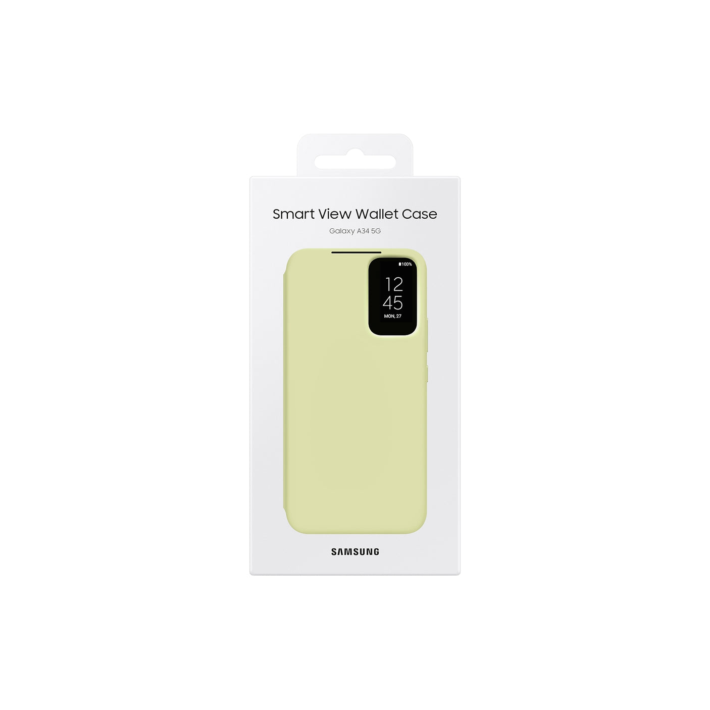 SAMSUNG Galaxy A34 5G Smart View Wallet Case Lime