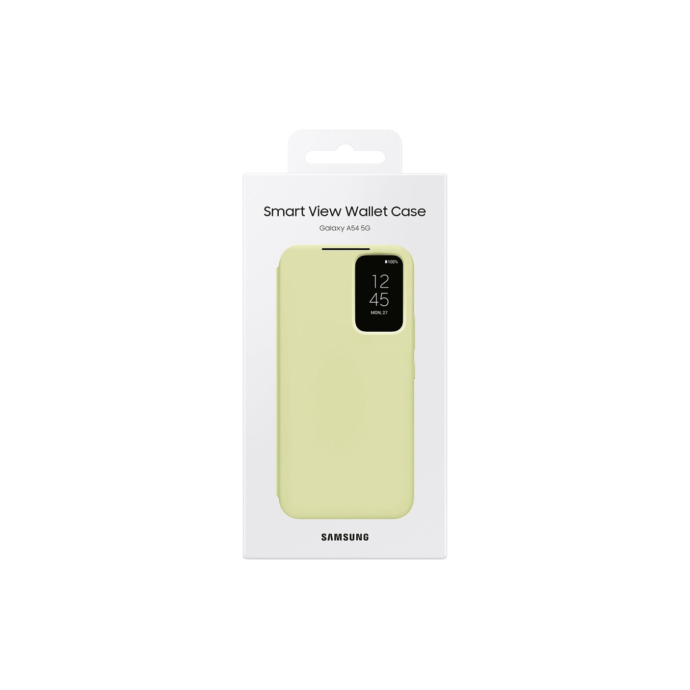 SAMSUNG Galaxy A54 5G Smart View Wallet Case Lime EF-ZA546CGEGWW Lime