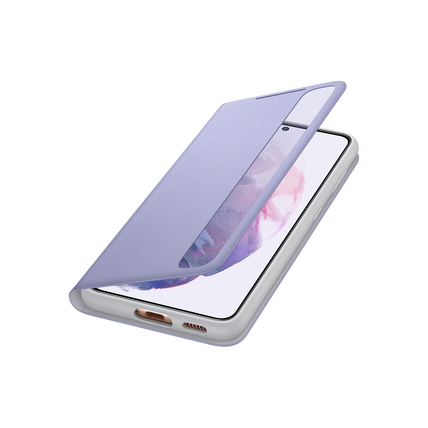 SAMSUNG Galaxy S21 5G Smart Clear View Cover Violet
