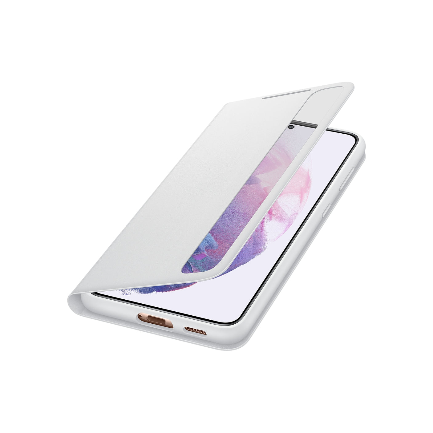 SAMSUNG Galaxy S21+ 5G Smart Clear View Cover Lightgray