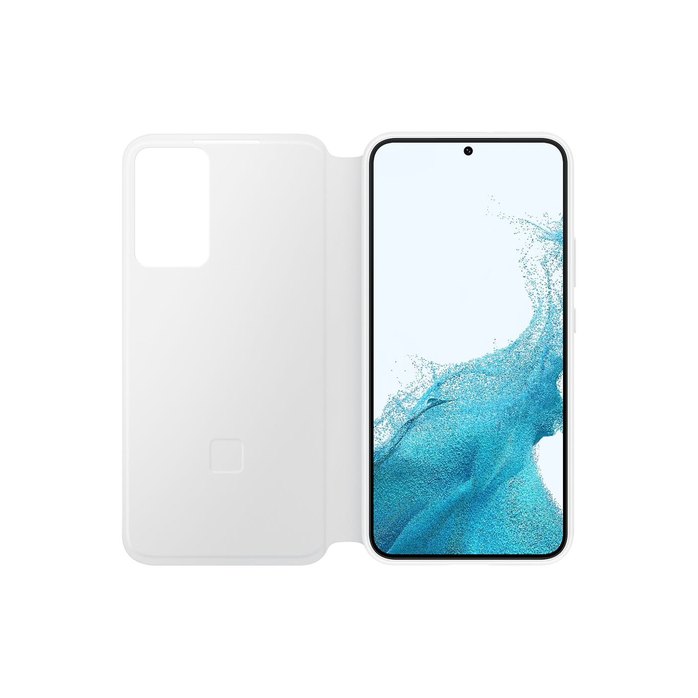 SAMSUNG Galaxy S22+ Smart Clear View Cover White