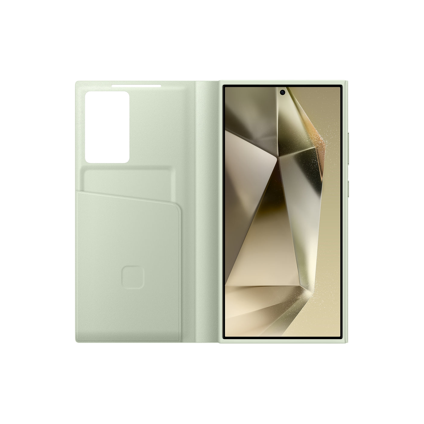 SAMSUNG Galaxy S24 Ultra Smart View Wallet Case Lightgreen