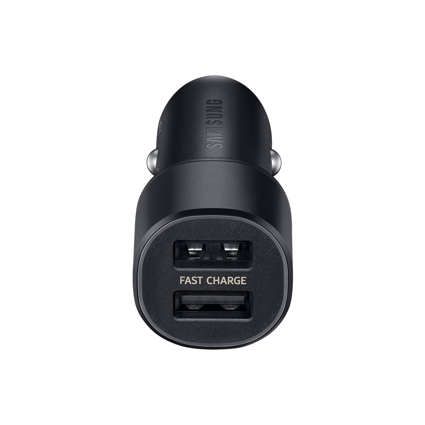 SAMSUNG Caricabatterie da auto veloce con 2 porte (15W) Black