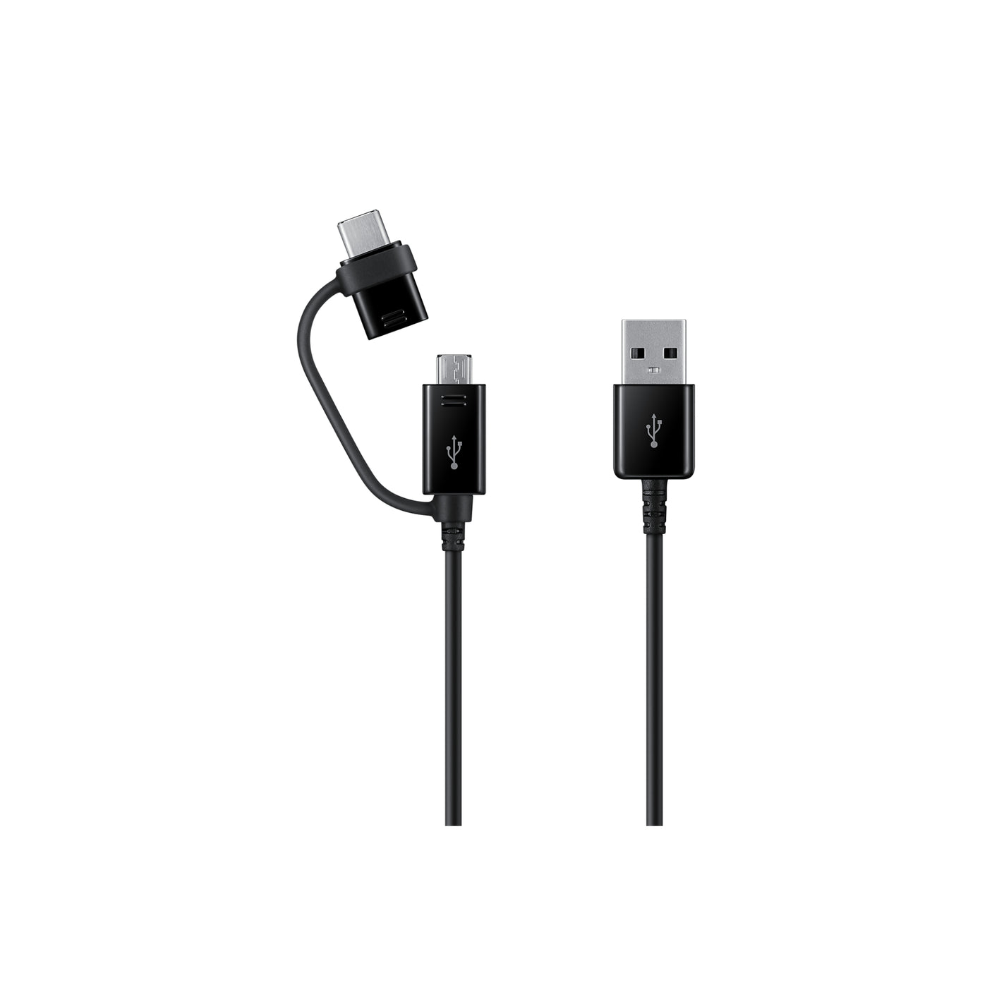 SAMSUNG Caricabatterie da auto veloce con 2 porte (15W) Black