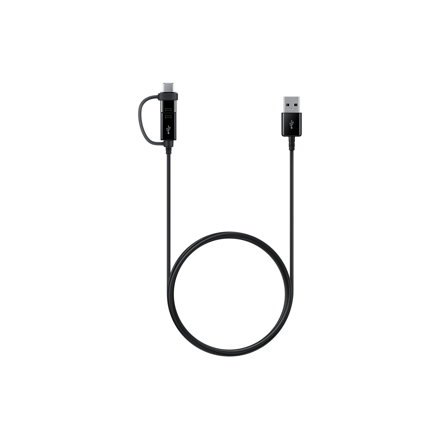 SAMSUNG Caricabatterie da auto veloce con 2 porte (15W) Black