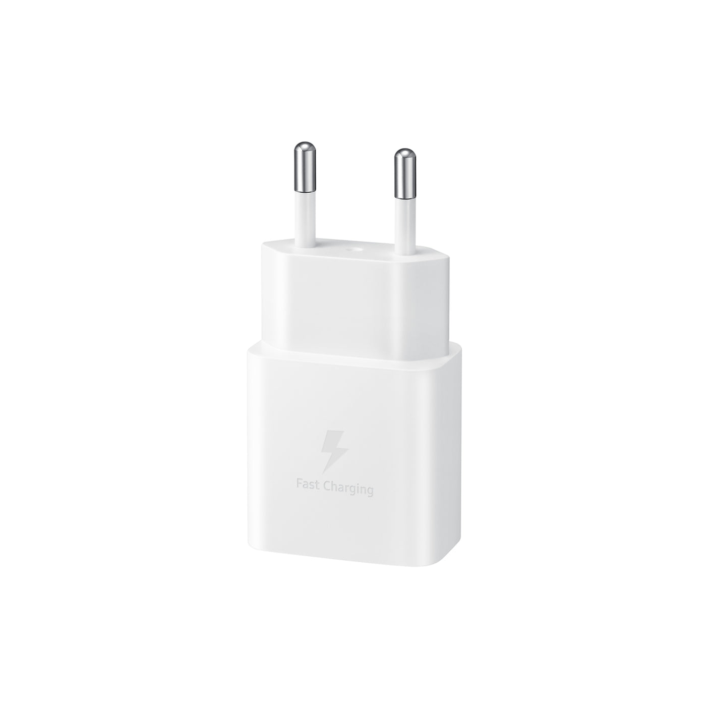 SAMSUNG Caricabatterie Fast Charging (15W) con cavo da USB Type-C a USB Type-C White