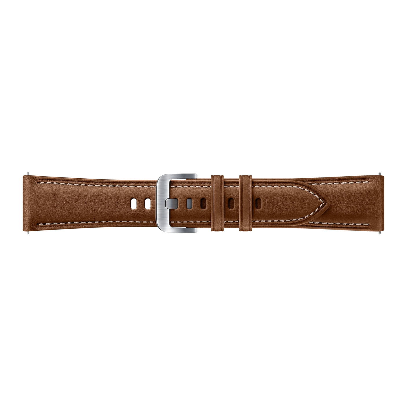 SAMSUNG Galaxy Watch3 Cinturino in pelle 20 mm Brown
