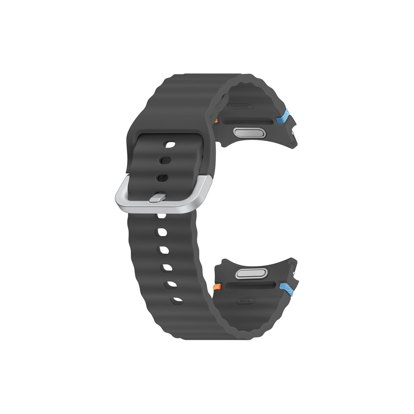 SAMSUNG Galaxy Watch7/Watch6/Watch5 Pro/Watch4 Sport Band (M/L) Darkgray