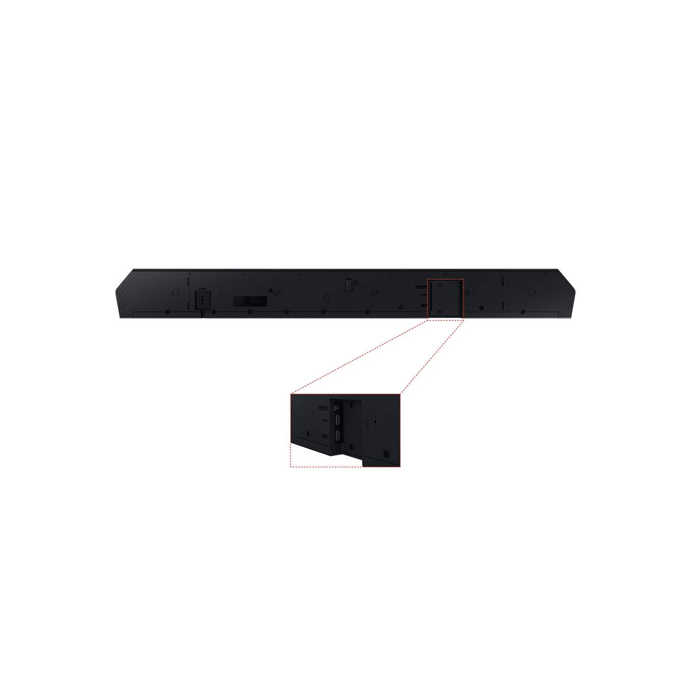SAMSUNG Soundbar HW-Q700C Black