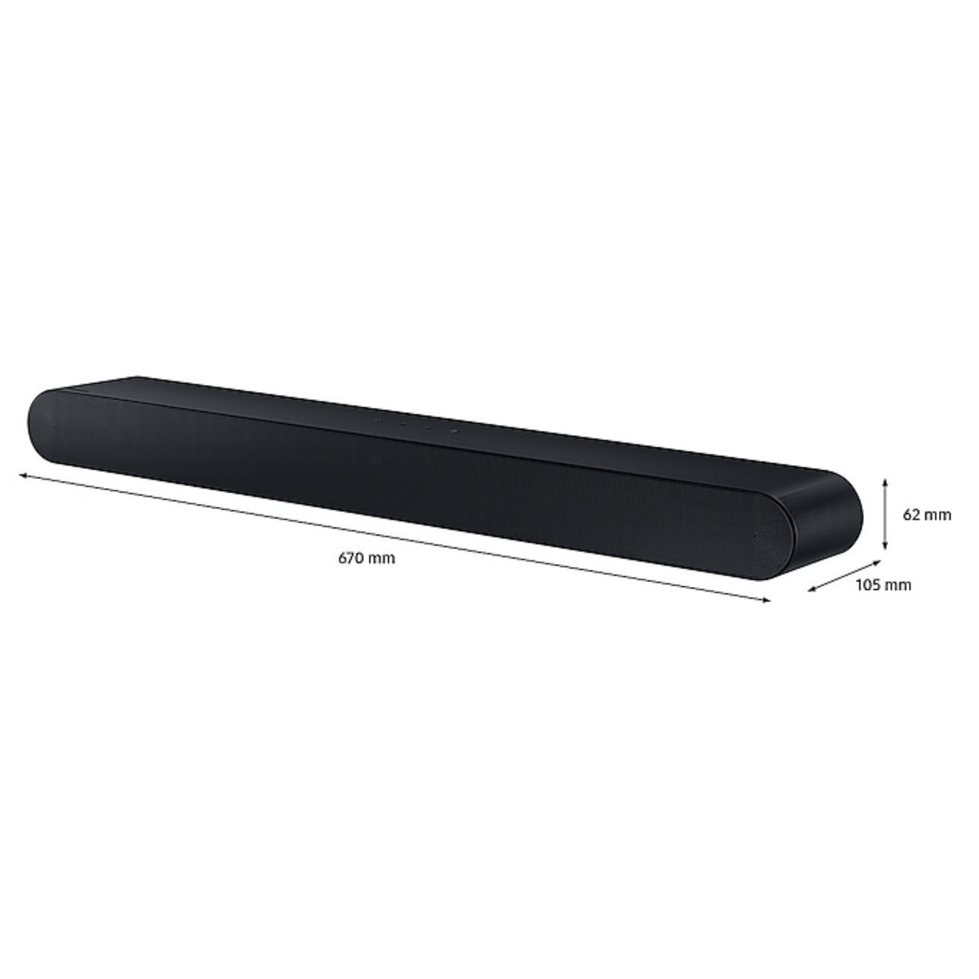 SAMSUNG Soundbar HW-S60B 5.0Ch Black
