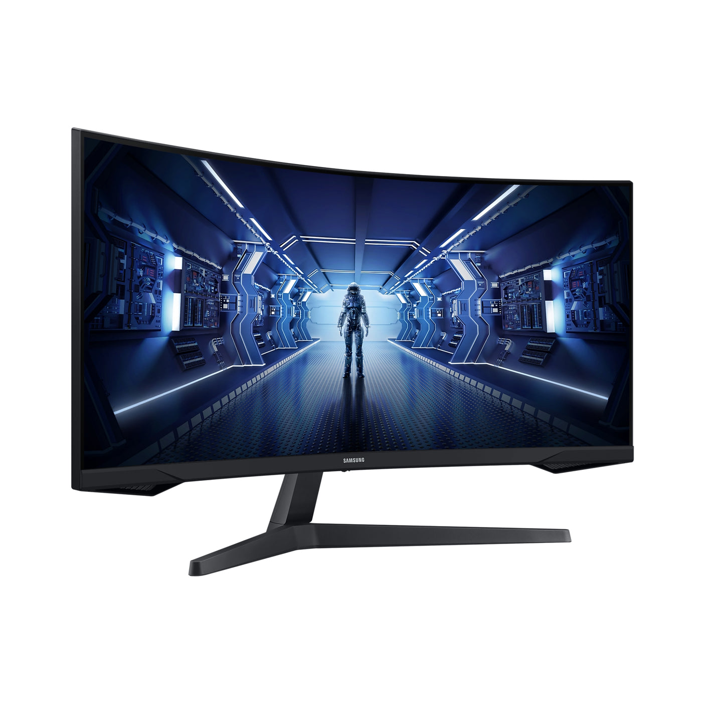 SAMSUNG Monitor Gaming Odyssey G5 - G55T da 34'' Ultra WQHD Curvo Black