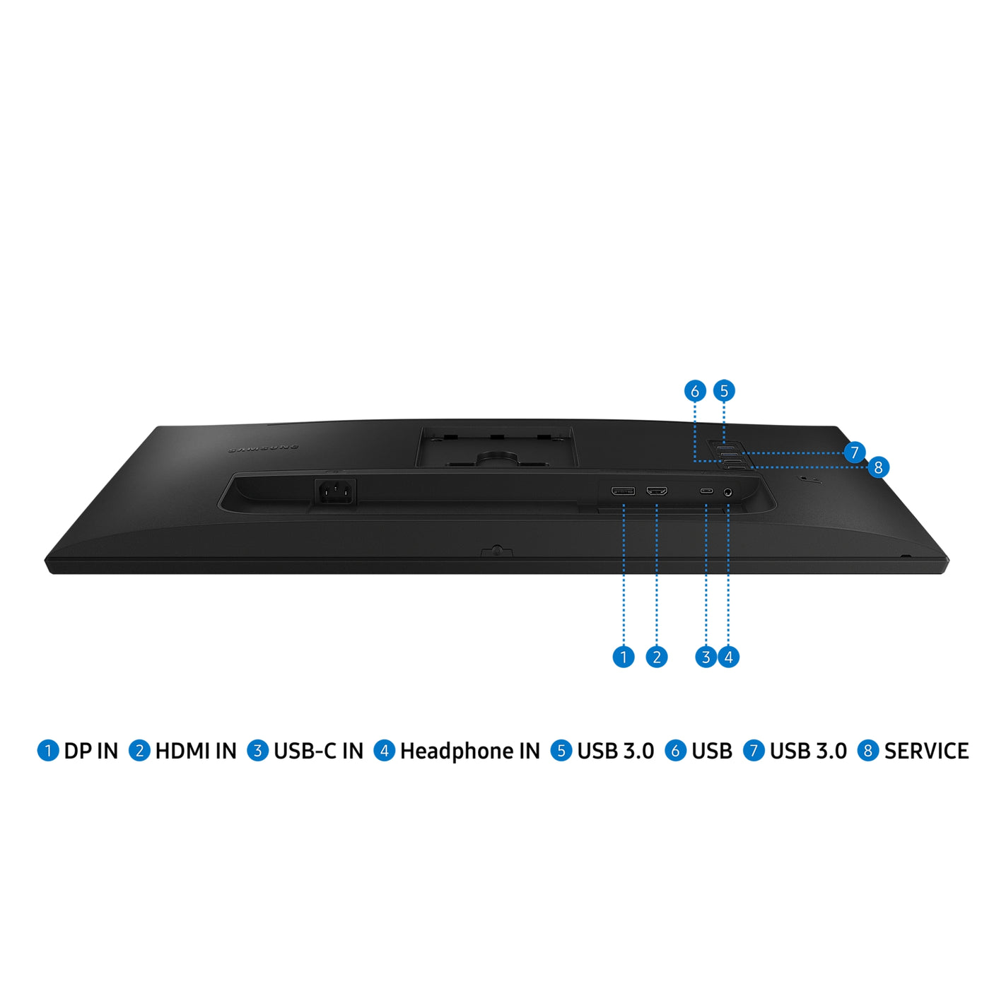 SAMSUNG Monitor Business Serie S40UA da 27" Full HD Black