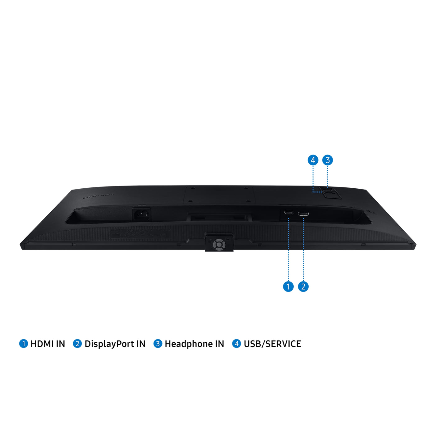 SAMSUNG Monitor HRM ViewFinity S7 - S70A da 27" UHD Flat Black