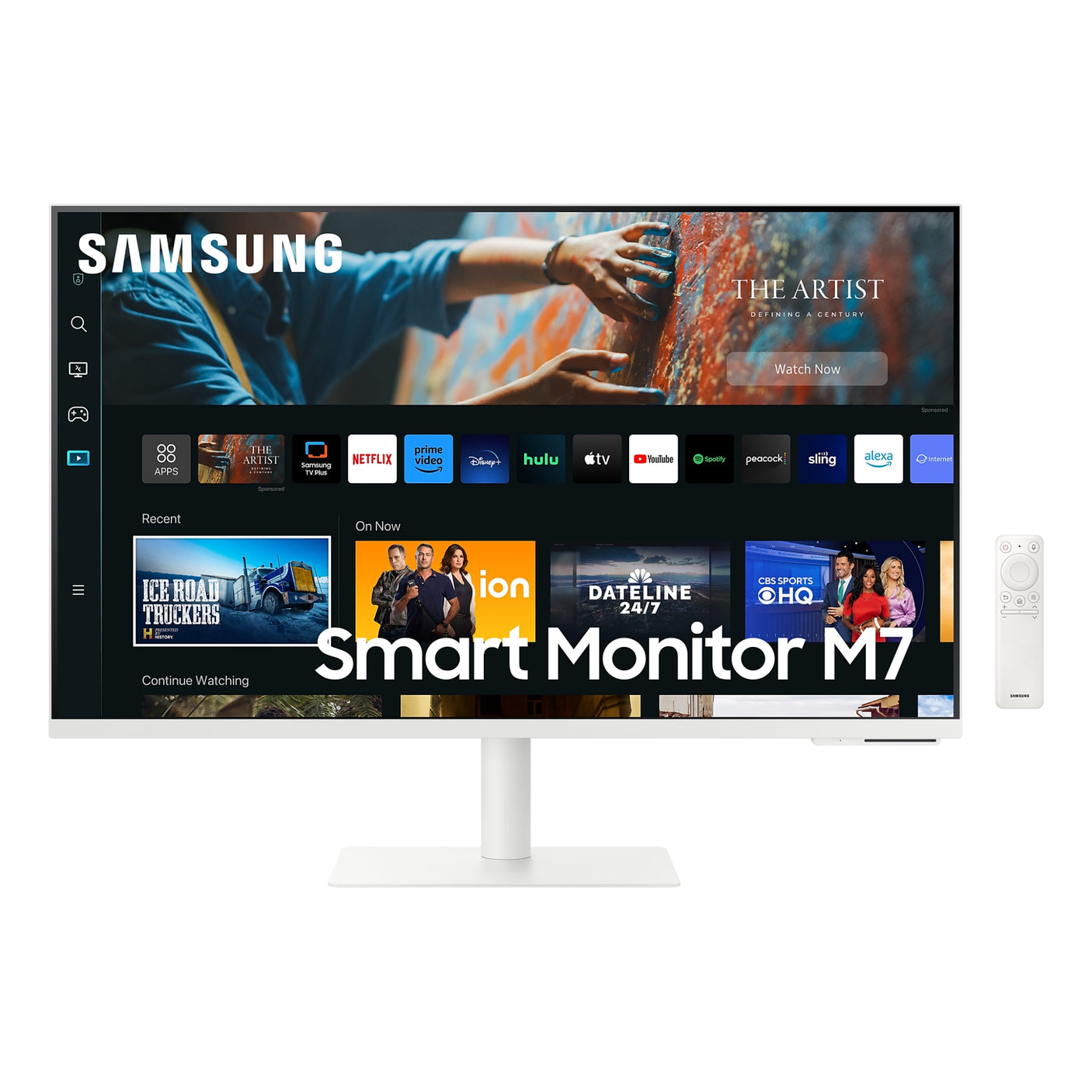 SAMSUNG Smart Monitor M7 - M70C da 27'' UHD Flat Bianco