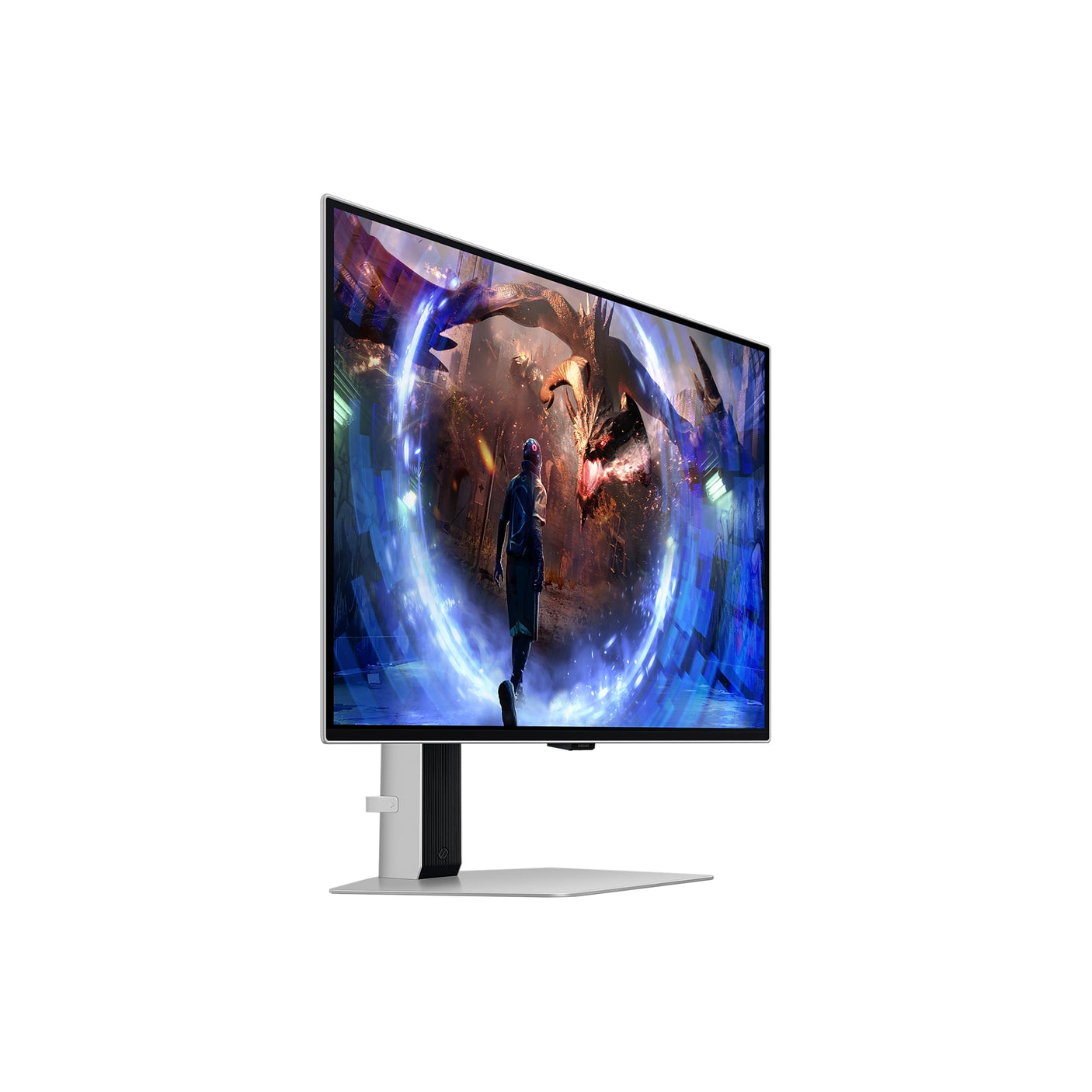 SAMSUNG Monitor Gaming Odyssey OLED G6 da 27" QHD Flat Silver