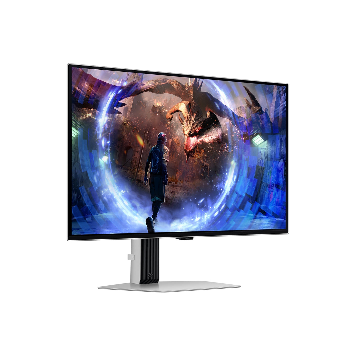 SAMSUNG Monitor Gaming Odyssey OLED G6 da 27" QHD Flat Silver