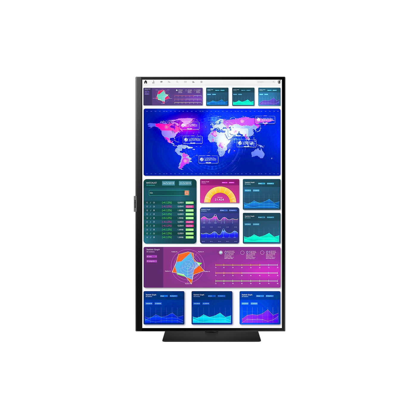 SAMSUNG Monitor HRM ViewFinity Serie S6 - S60A da 32" QHD Flat