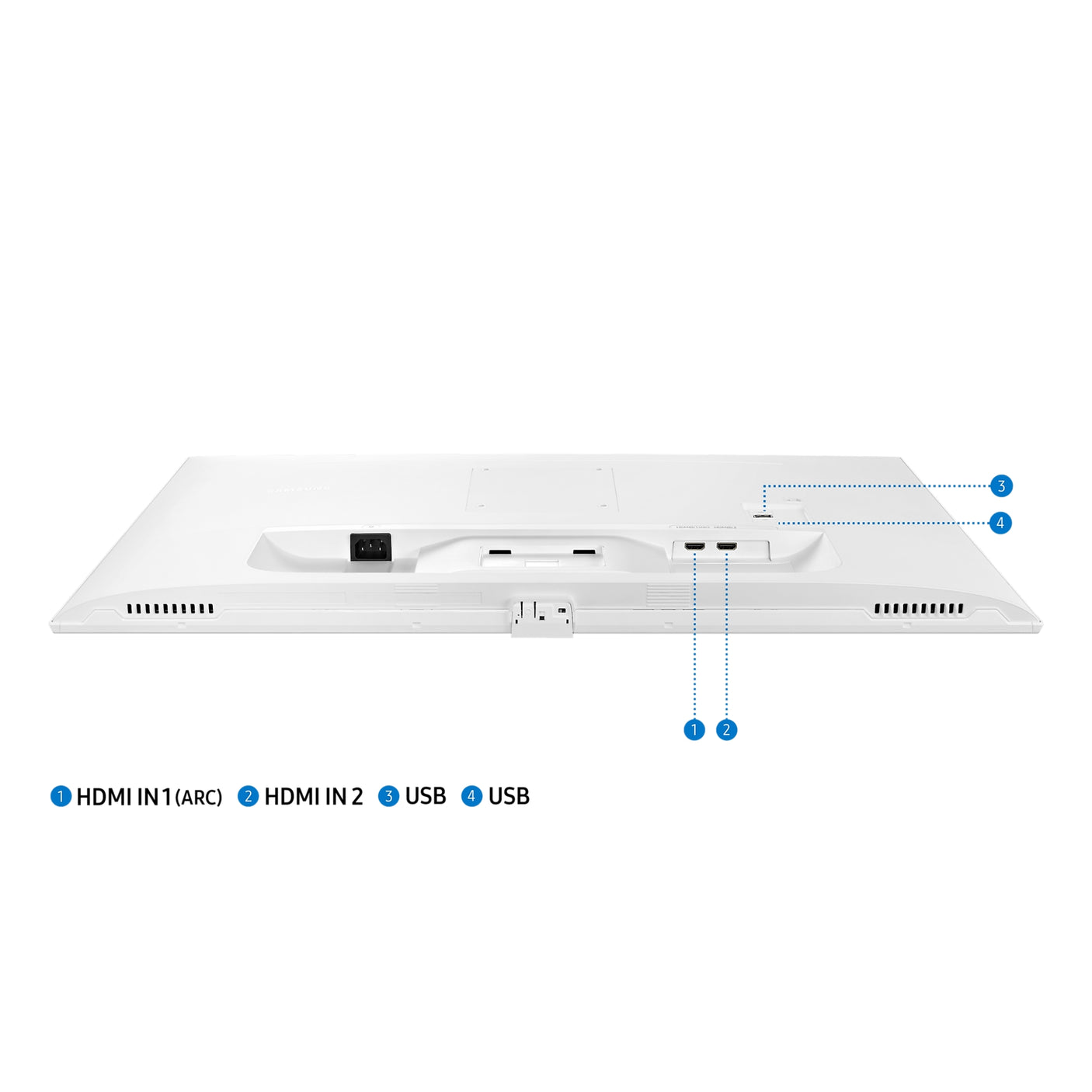 SAMSUNG Smart Monitor Serie M5 - M50B da 32'' Full HD Flat White