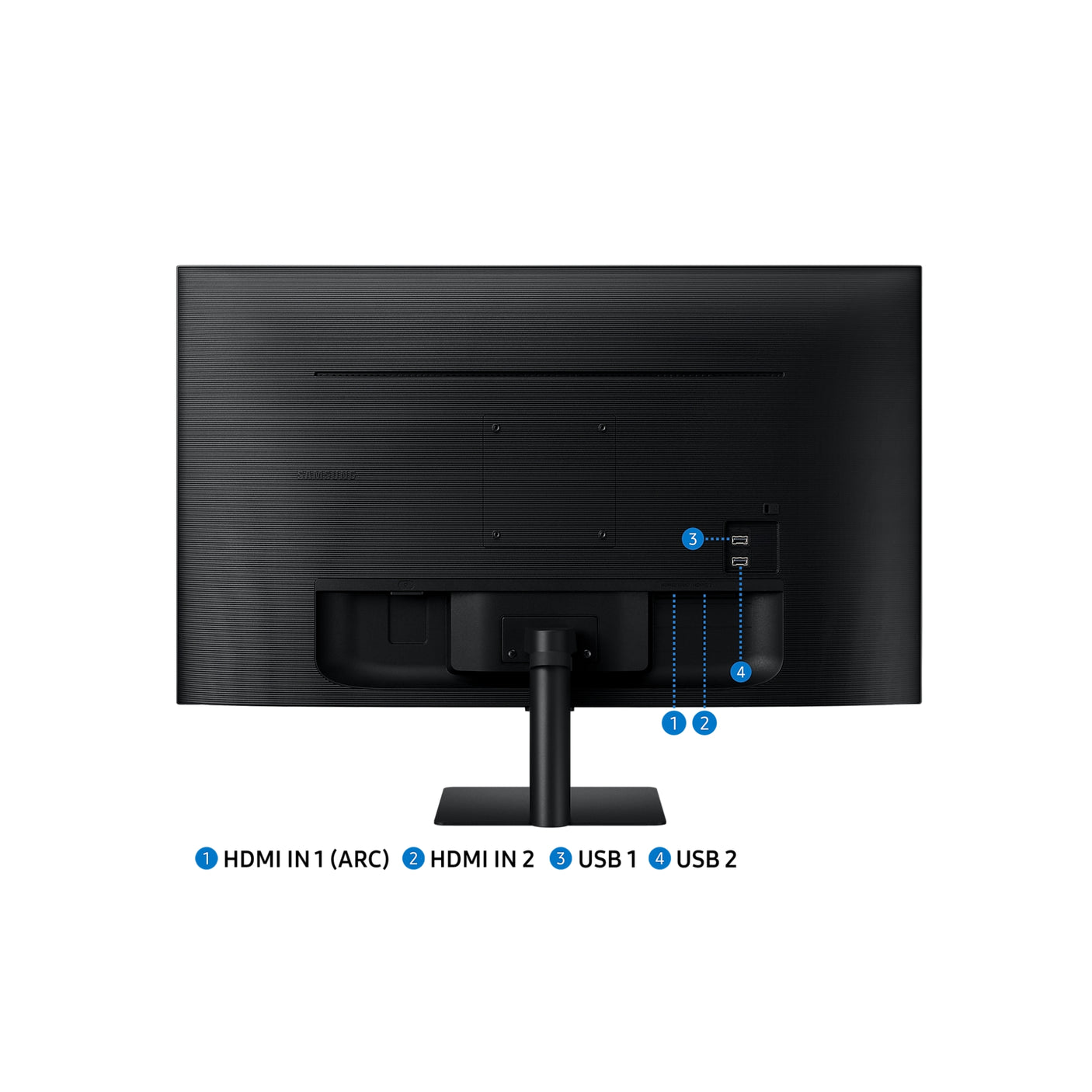 SAMSUNG Smart Monitor M5 - M50C da 32'' Full HD Flat Black
