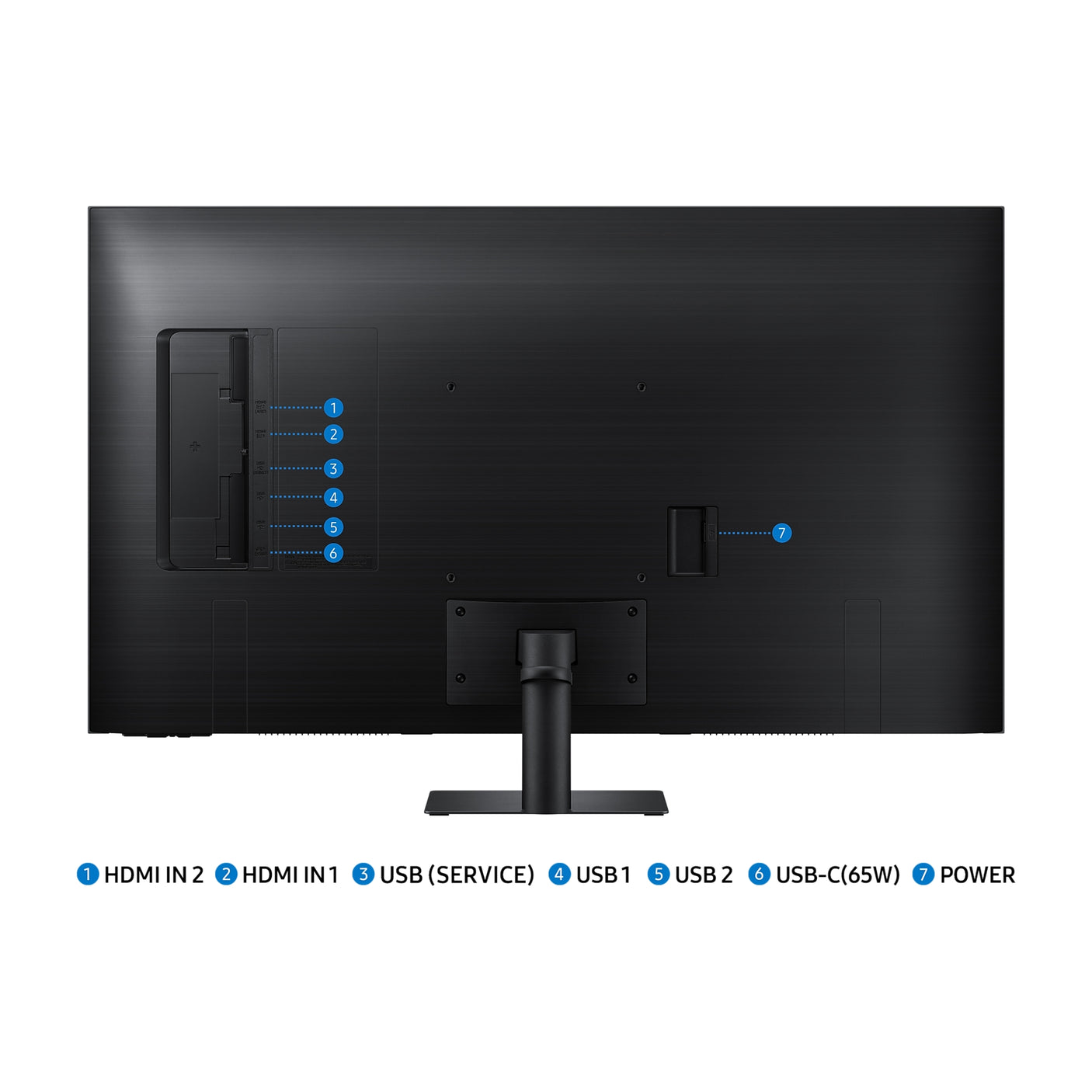 SAMSUNG Smart Monitor M7 - M70D da 43'' UHD Flat Black