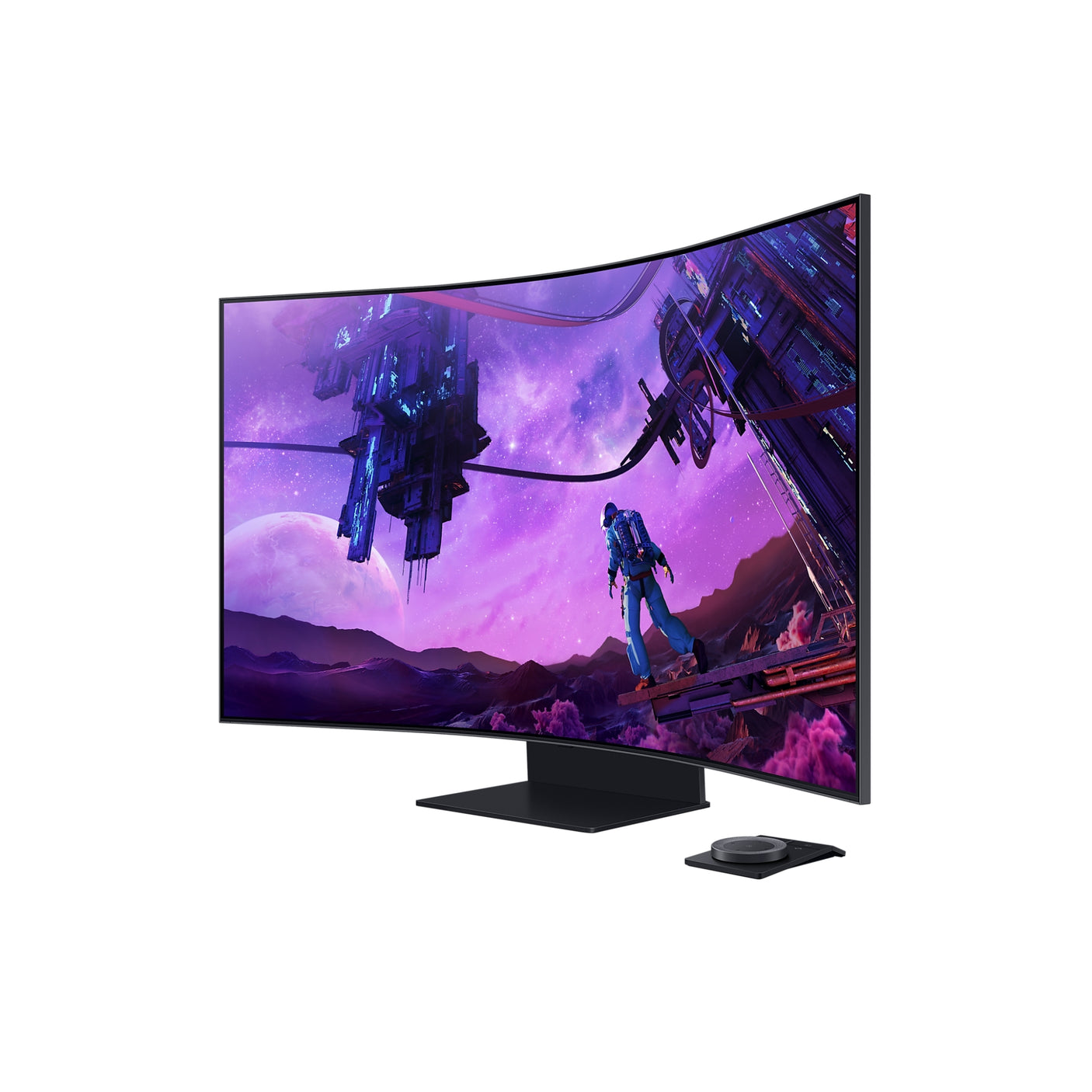 SAMSUNG Monitor Gaming Odyssey Ark - G97NB da 55" UHD Curvo Black
