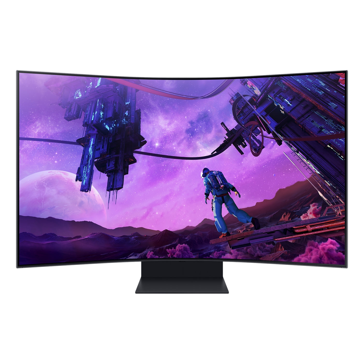 SAMSUNG Monitor Gaming Odyssey Ark - G97NB da 55" UHD Curvo Black