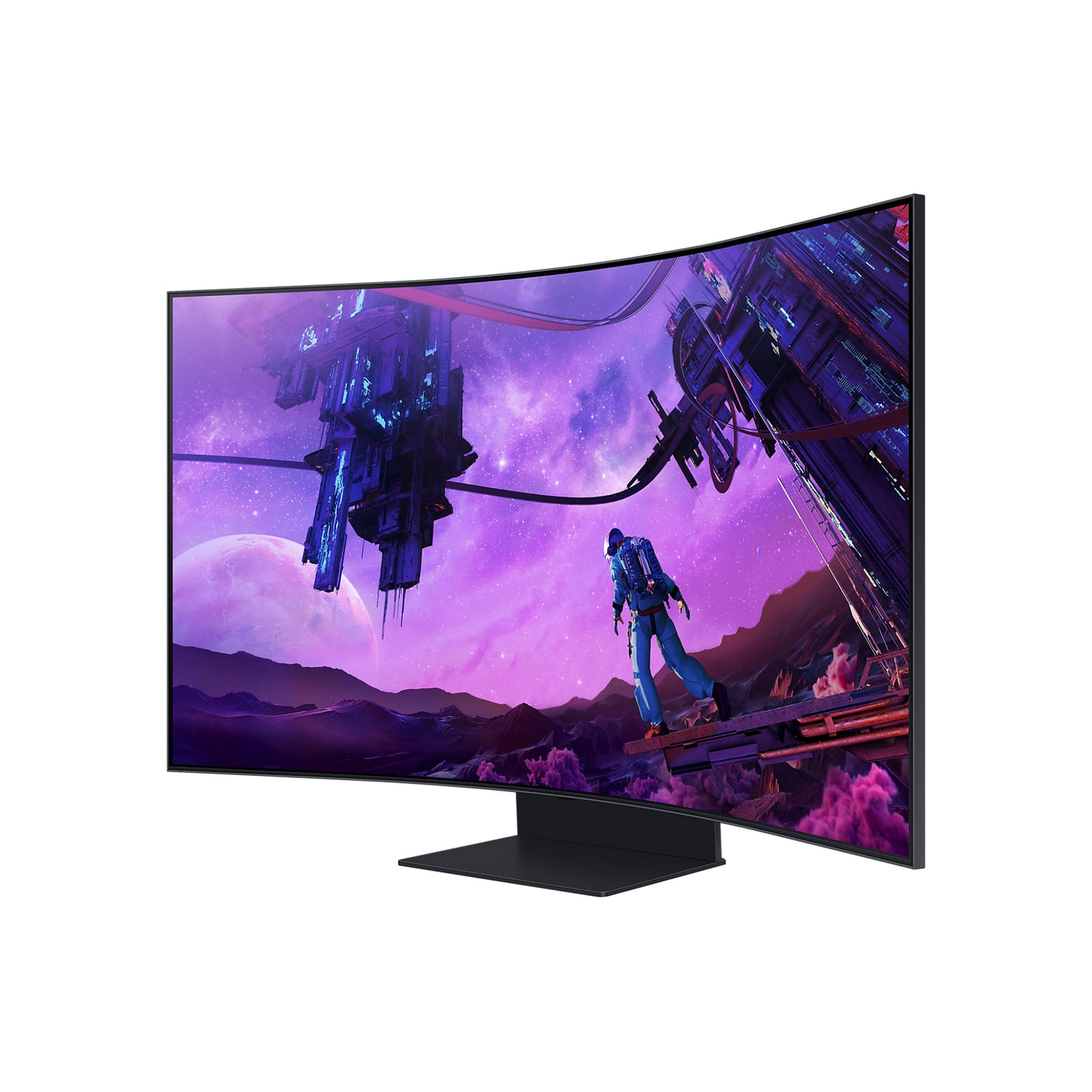 SAMSUNG Monitor Gaming Odyssey Ark - G97NB da 55" UHD Curvo Black