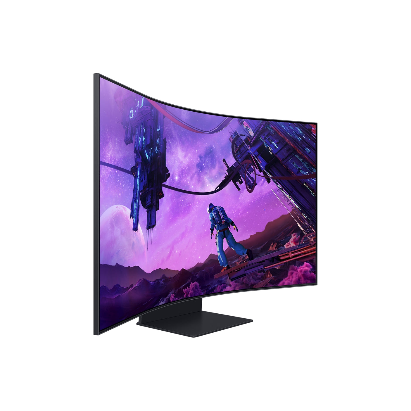 SAMSUNG Monitor Gaming Odyssey Ark - G97NB da 55" UHD Curvo Black