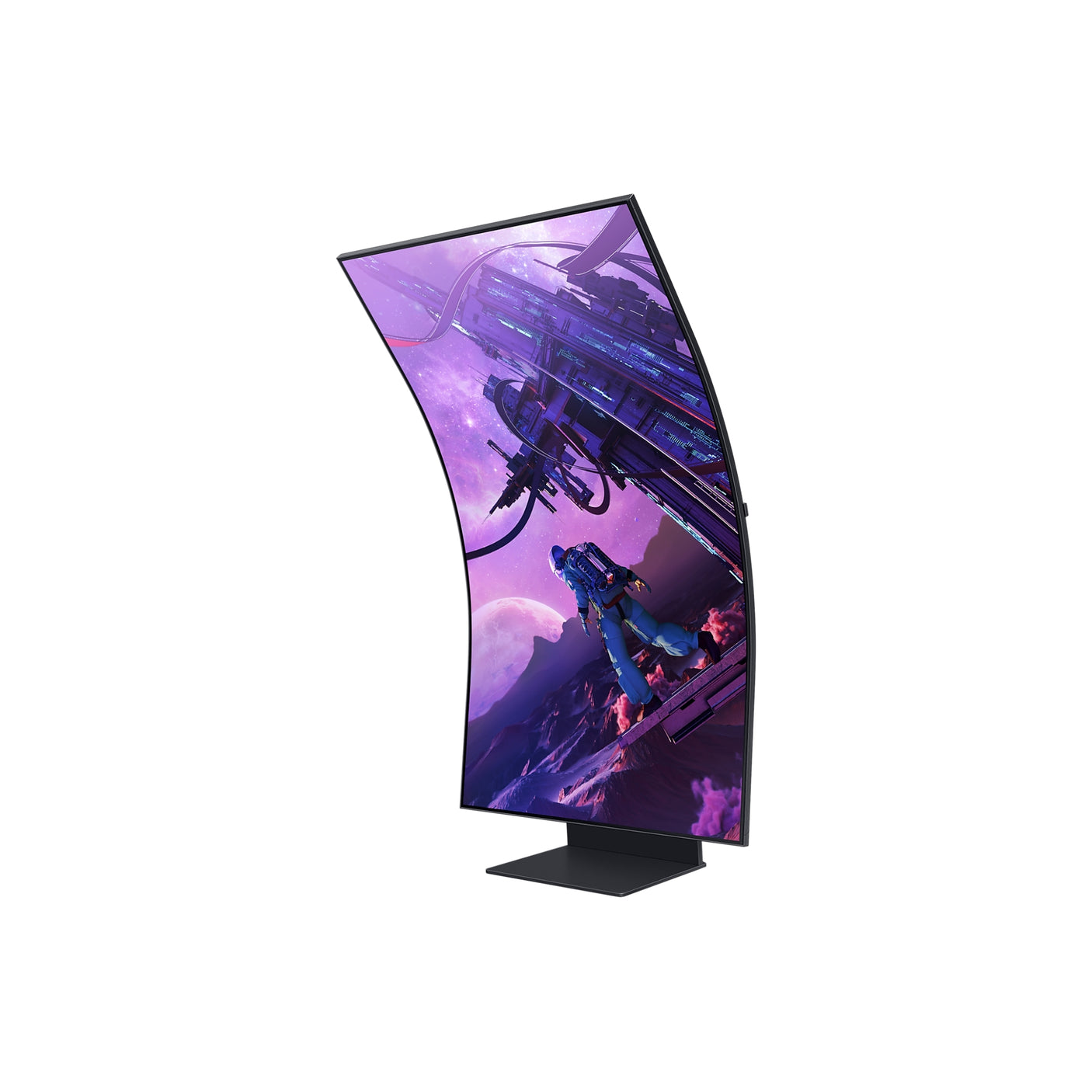 SAMSUNG Monitor Gaming Odyssey Ark - G97NB da 55" UHD Curvo Black