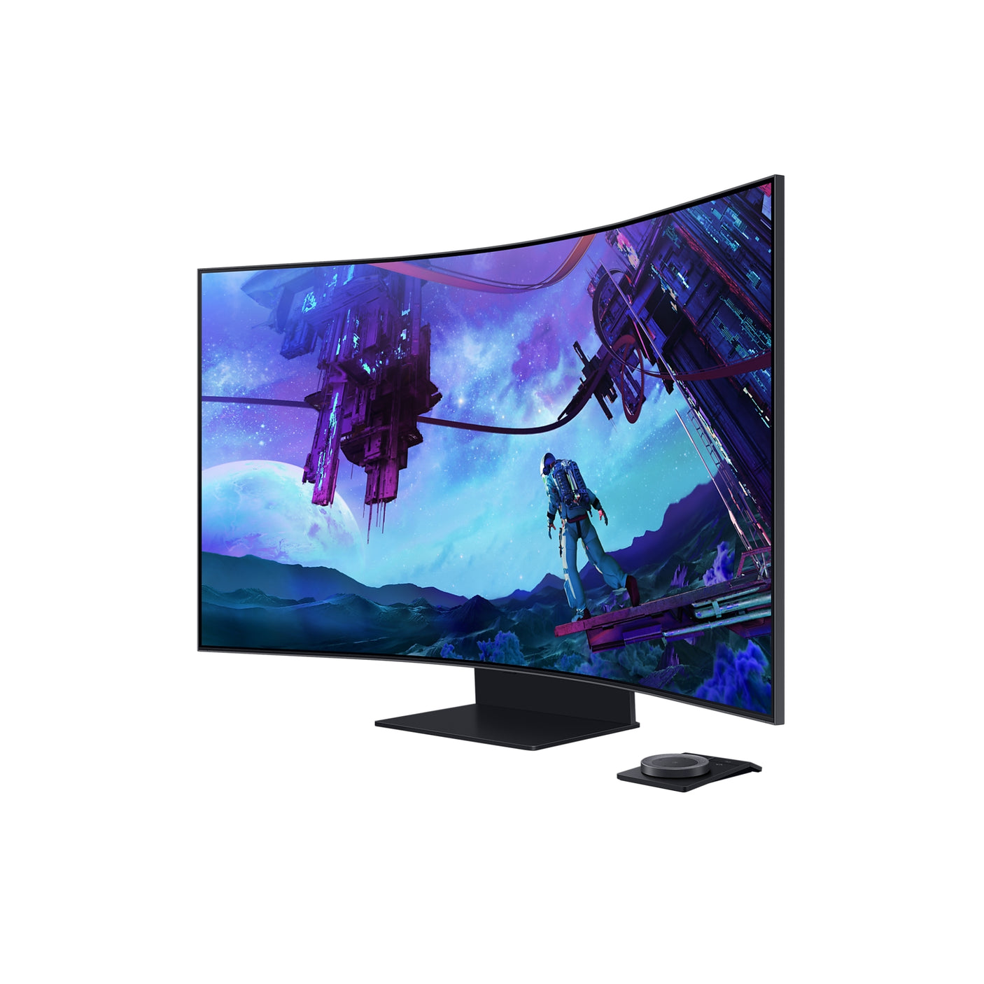 SAMSUNG Monitor Gaming Odyssey Ark 2ª Gen. da 55" UHD Curvo Black