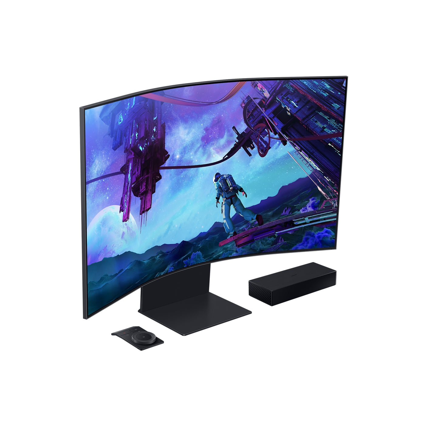 SAMSUNG Monitor Gaming Odyssey Ark 2ª Gen. da 55" UHD Curvo Black