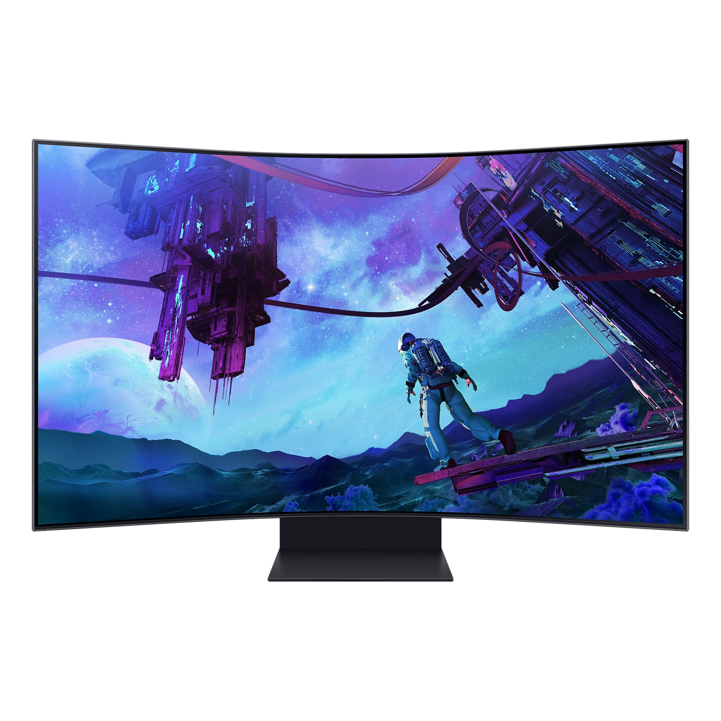 SAMSUNG Monitor Gaming Odyssey Ark 2ª Gen. da 55" UHD Curvo Black