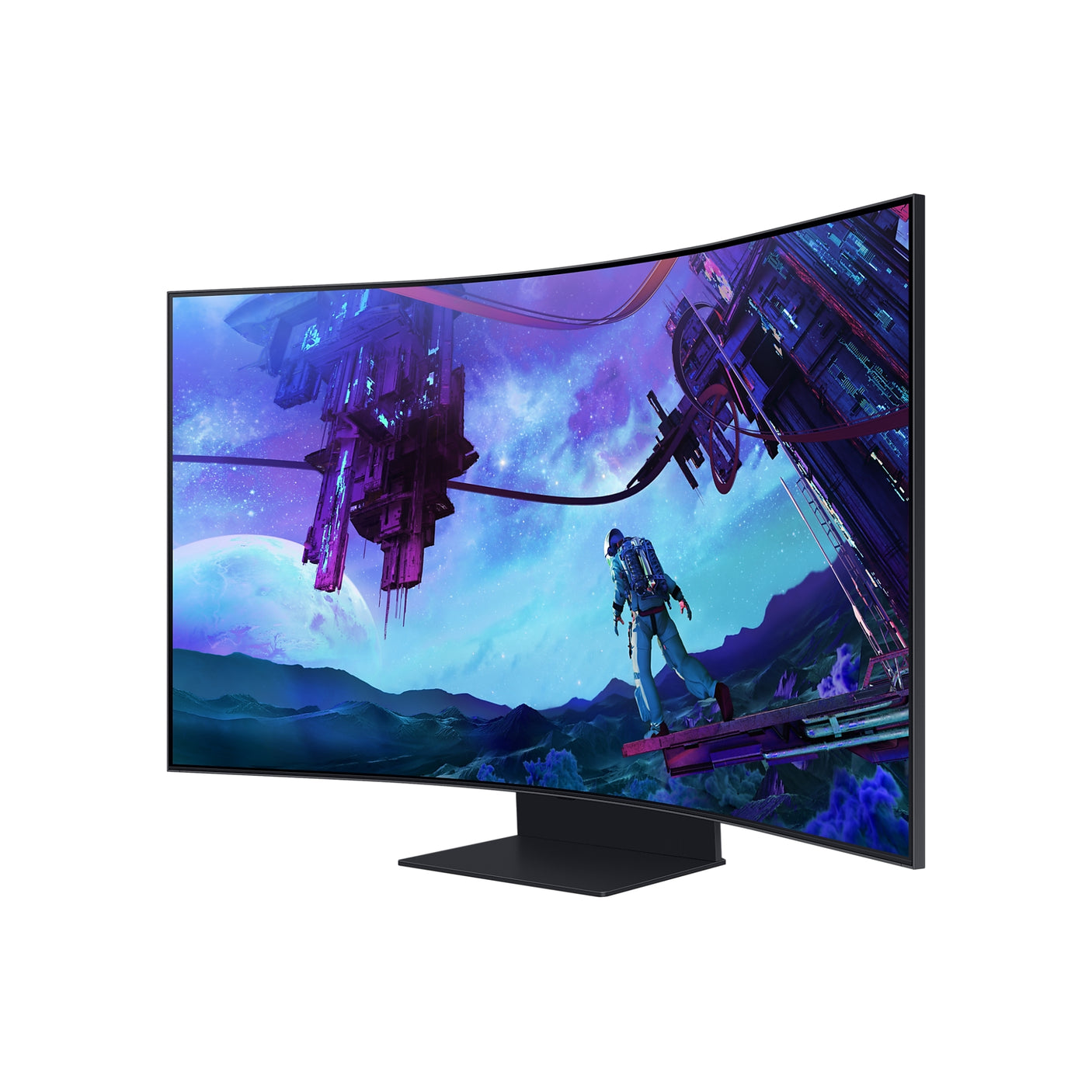 SAMSUNG Monitor Gaming Odyssey Ark 2ª Gen. da 55" UHD Curvo Black