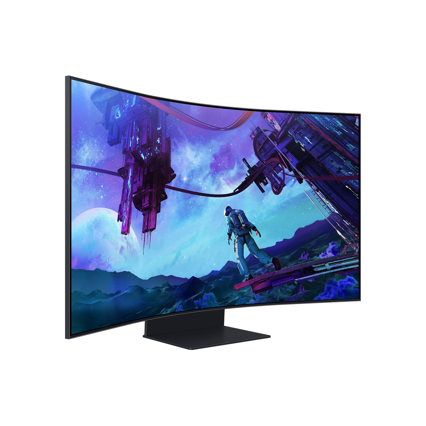 SAMSUNG Monitor Gaming Odyssey Ark 2ª Gen. da 55" UHD Curvo Black