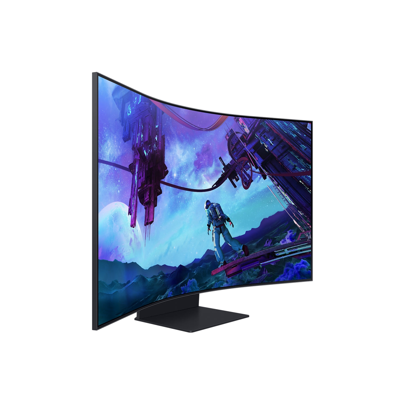 SAMSUNG Monitor Gaming Odyssey Ark 2ª Gen. da 55" UHD Curvo Black