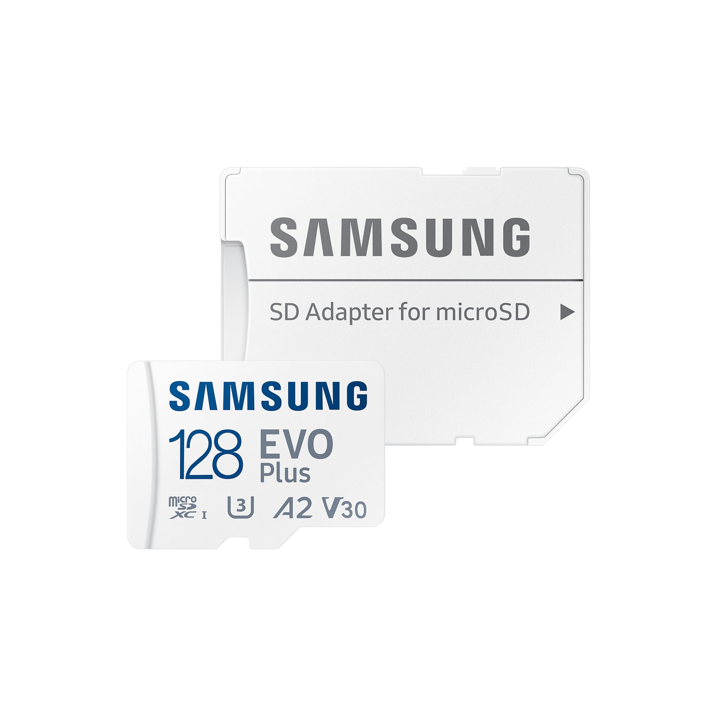 SAMSUNG EVO Plus microSD Memory Card 128GB (2024) White