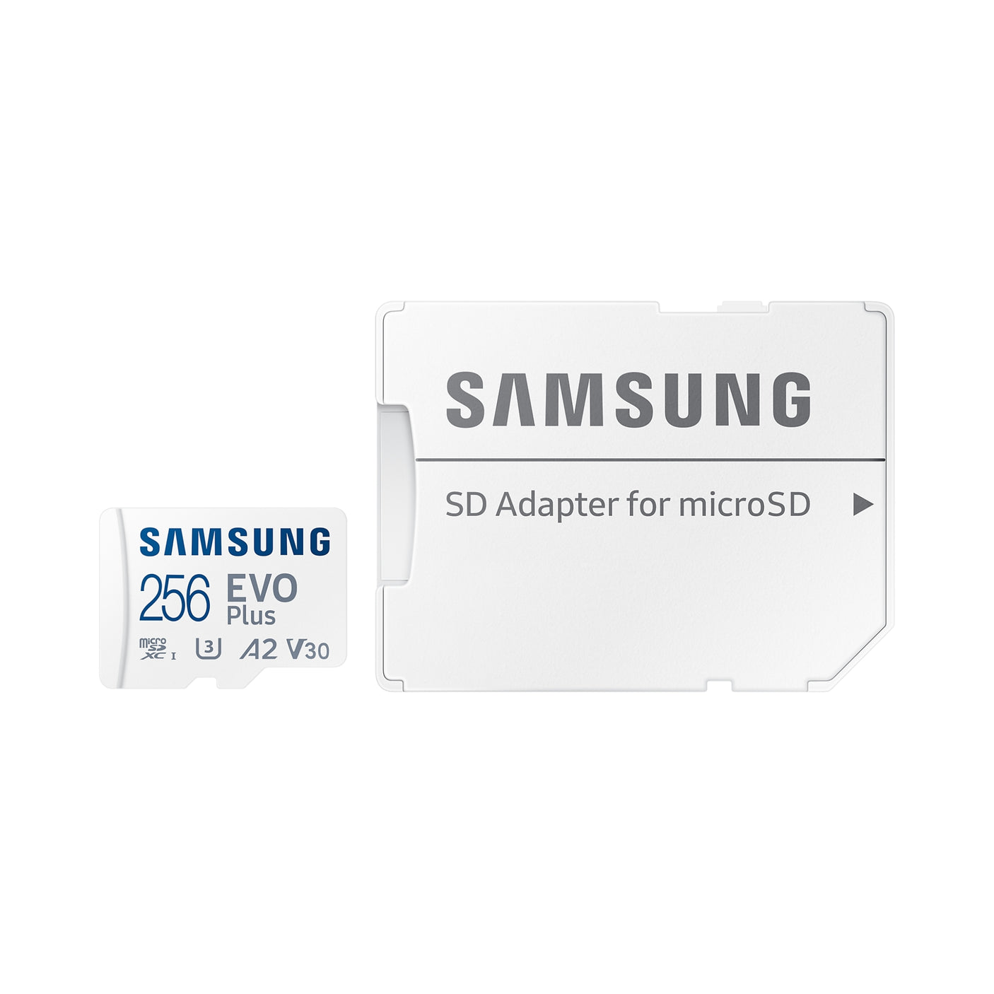 SAMSUNG EVO Plus microSD Memory Card 256GB (2024) White