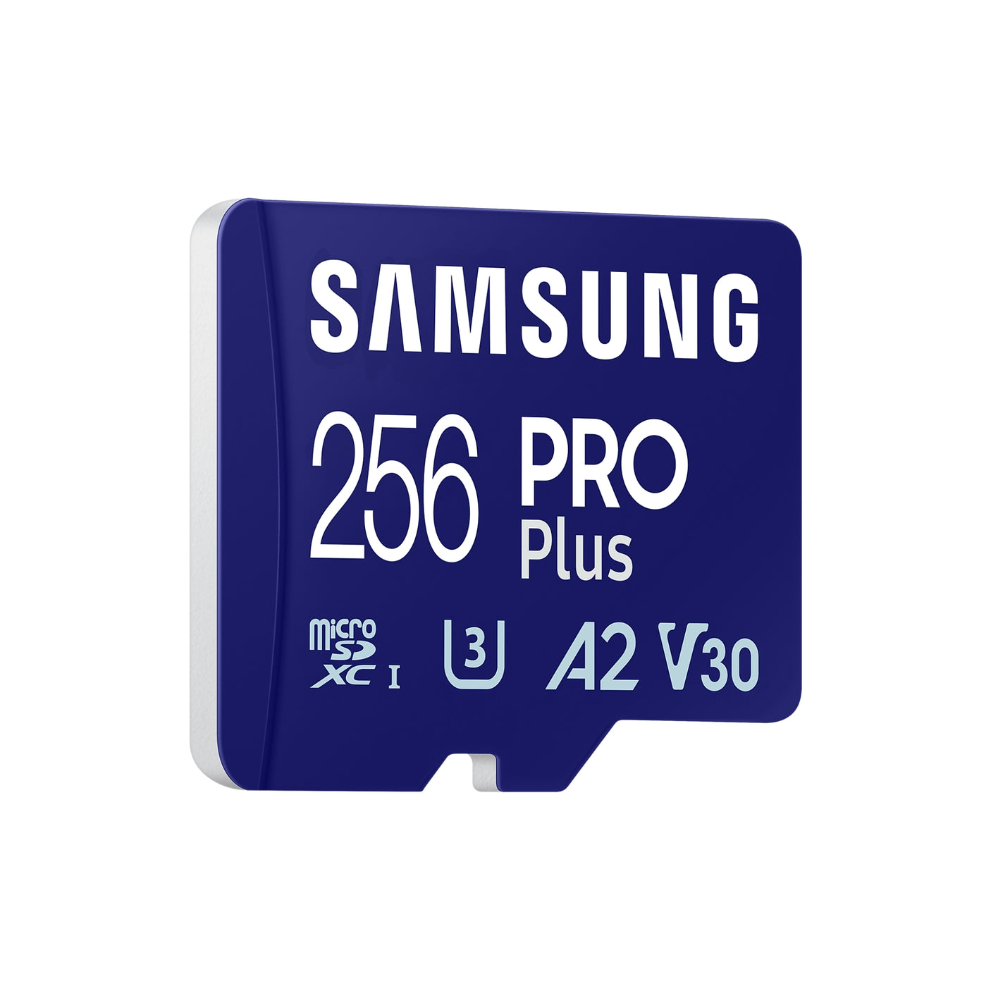 SAMSUNG PRO Plus microSD Memory Card 256GB (2023), USB Card Reader incluso Blue