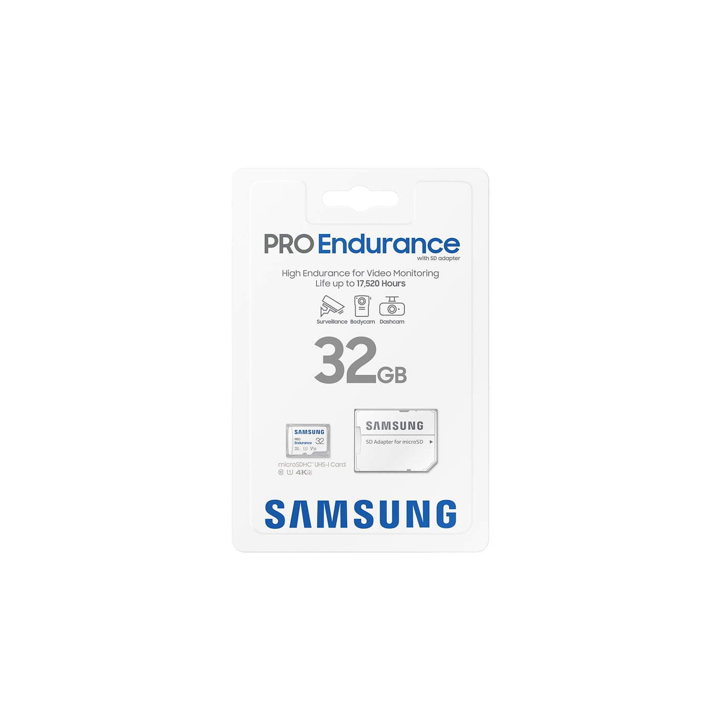 SAMSUNG PRO Endurance microSD Memory Card 32 GB (2022)