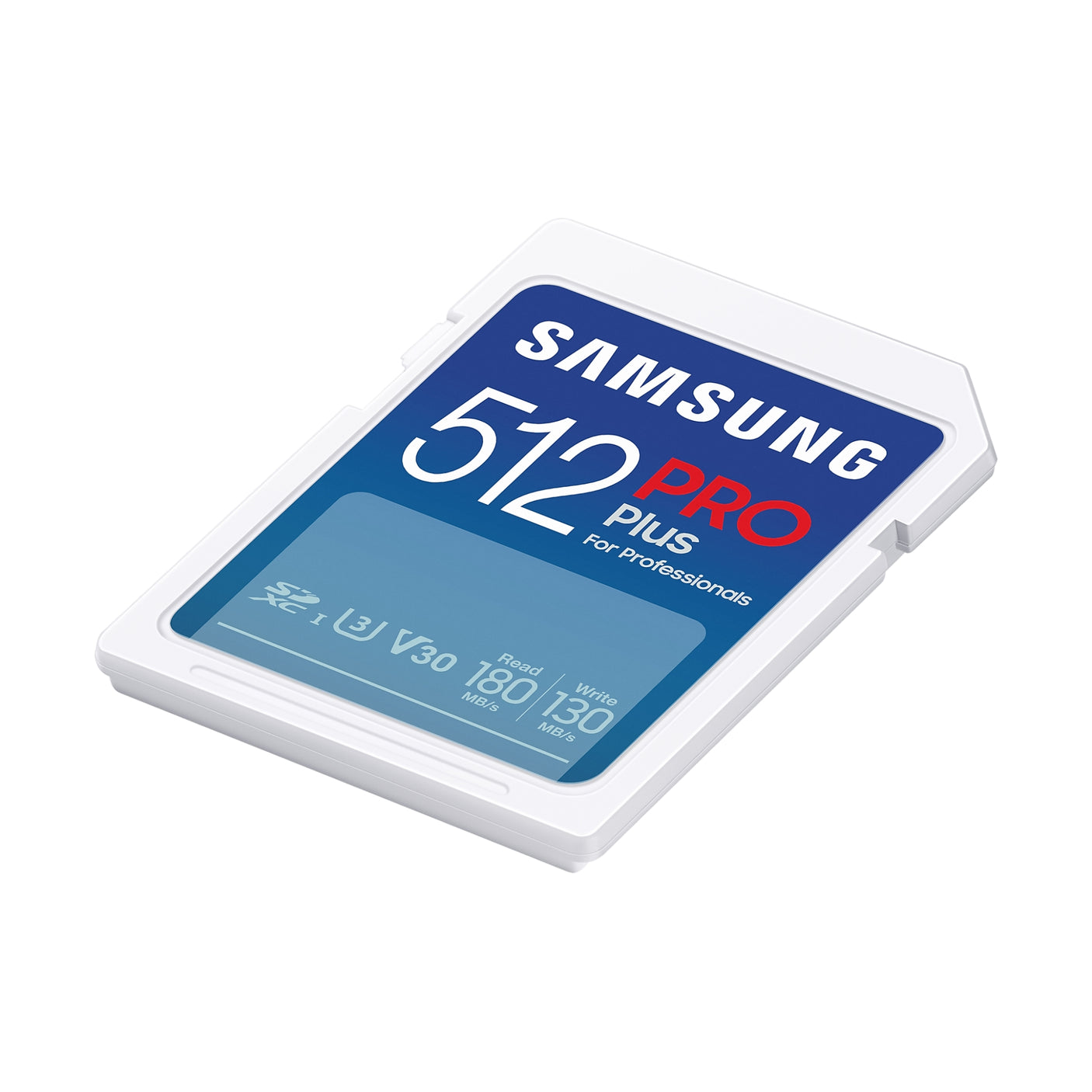 SAMSUNG PRO Plus SD Card - Scheda di memoria 512GB (2023) White