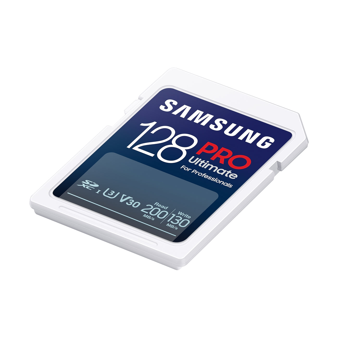 SAMSUNG PRO Ultimate SD Card - Scheda di memoria 128GB White