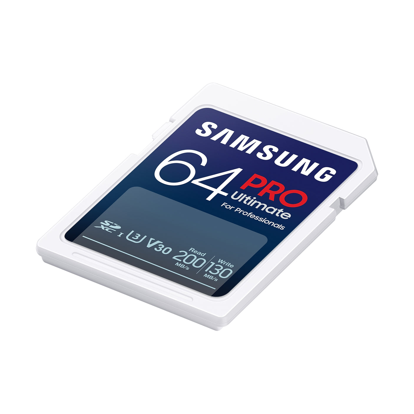 SAMSUNG PRO Ultimate SD Card - Scheda di memoria 64GB White