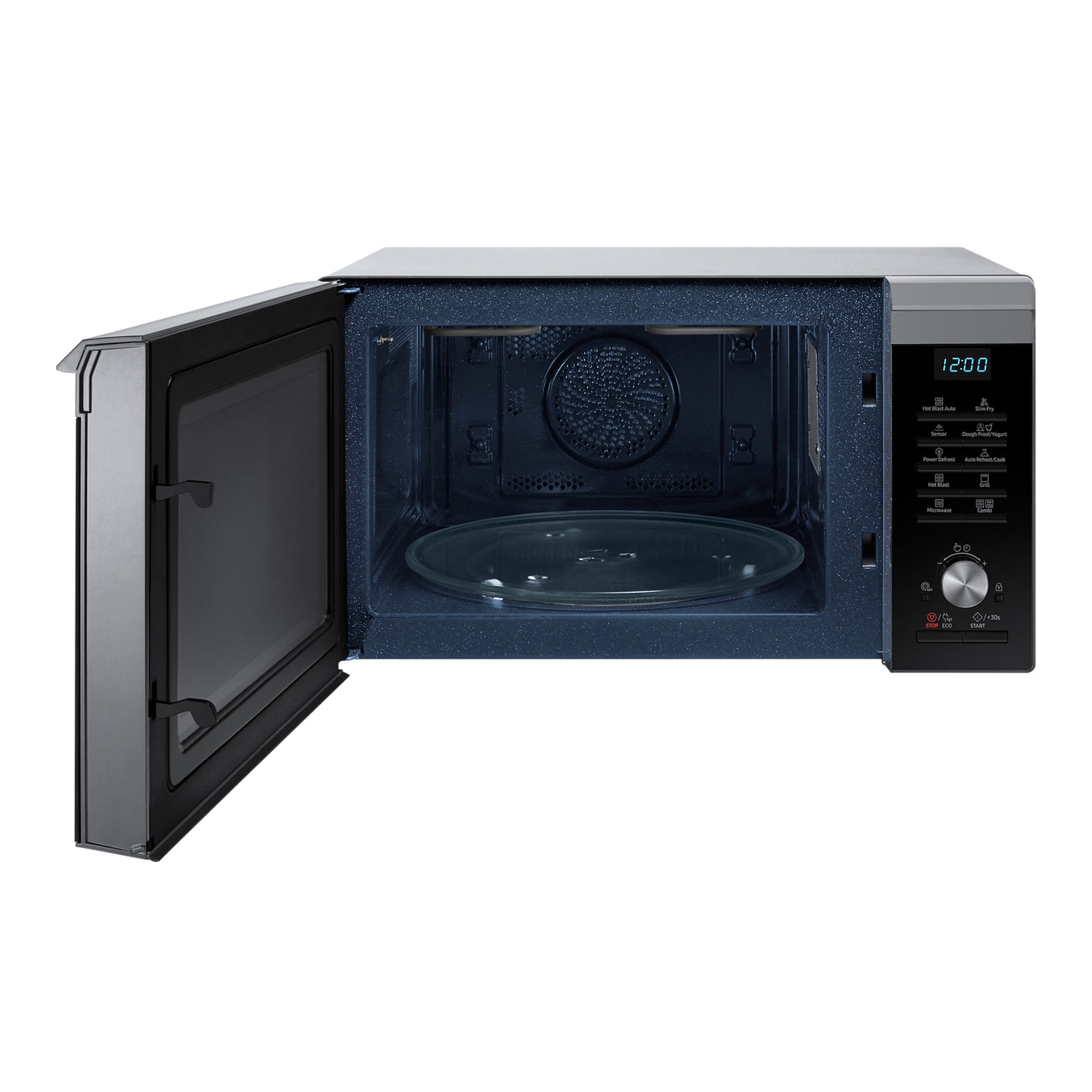SAMSUNG Microonde Combinato Hotblast Cottura Ventilata con Vaporiera 28L MC28M6085KS