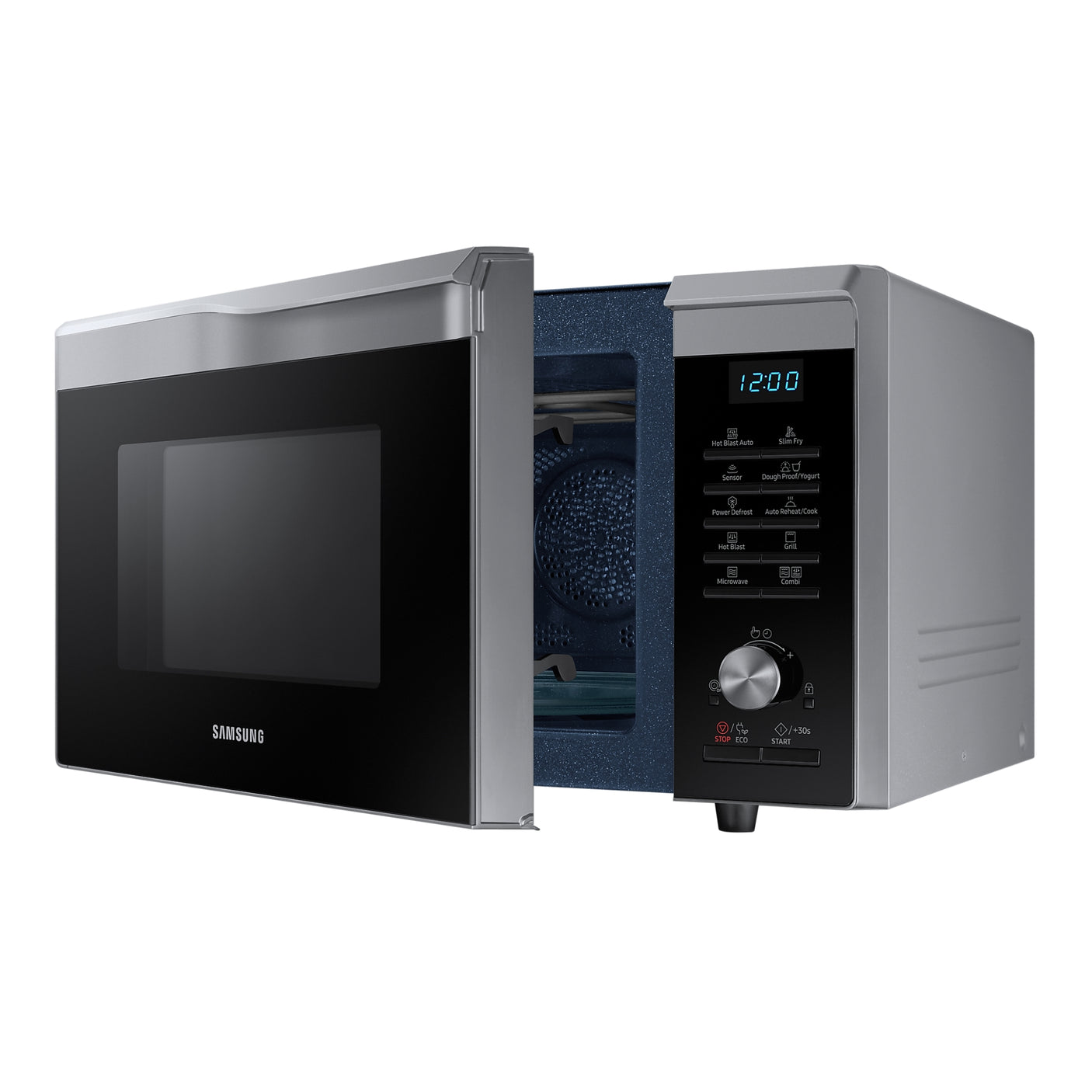 SAMSUNG Microonde Combinato Hotblast Cottura Ventilata con Vaporiera 28L MC28M6085KS