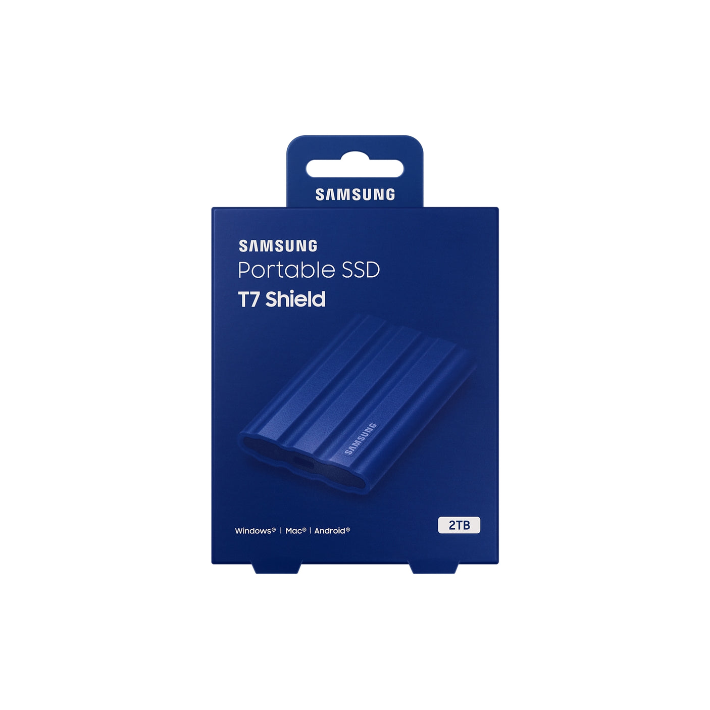 SAMSUNG Portable SSD T7 Shield USB 3.2 2TB Blu